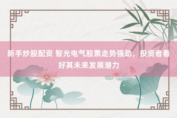 新手炒股配资 智光电气股票走势强劲，投资者看好其未来发展潜力